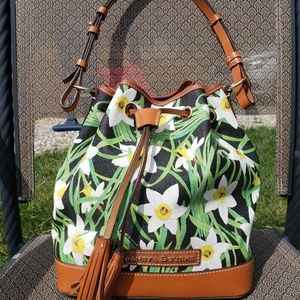 Dooney & Bourke Floral Bucket Bag